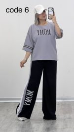 تیشرت و شلوار MOMY کد 09706 A-16 - Image 3