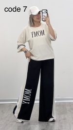 تیشرت و شلوار MOMY کد 09706 A-16 - Image 4
