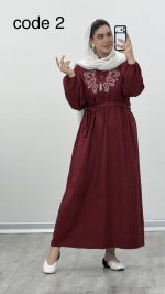 پیراهن مدل آذرنوش کد 09709 A-9 - Image 5