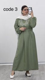 پیراهن مدل آذرنوش کد 09709 A-9 - Image 4