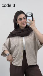 شومیز دیپلمات مدل گوهردخت کد 09710 A-19 - Image 2