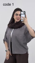 شومیز دیپلمات مدل گوهردخت کد 09710 A-19 - Image 3