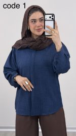 شومیز مدل مرسده کد 09711 A-15 - Image 7