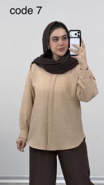 شومیز مدل مرسده کد 09711 A-15 - Image 6