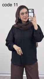 شومیز مدل مرسده کد 09711 A-15 - Image 5