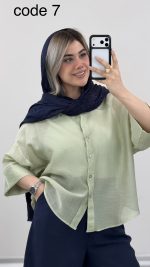 شومیز مدل آوان کد 09440 A-6 - Image 8