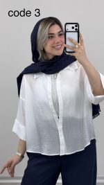 شومیز مدل آوان کد 09440 A-6 - Image 5
