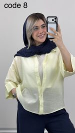شومیز مدل آوان کد 09440 A-6 - Image 3