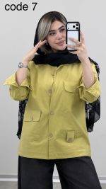 کت لینن مدل توران کد 09716 B-4 - Image 9