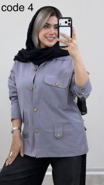 کت لینن مدل توران کد 09716 B-4 - Image 7