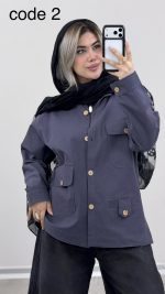 کت لینن مدل توران کد 09716 B-4 - Image 5
