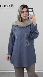 شومیز مدل سایا کد 09717 A-20 - Image 6