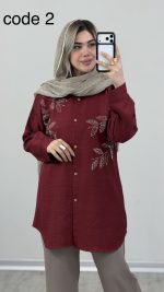 شومیز مدل سایا کد 09717 A-20 - Image 4