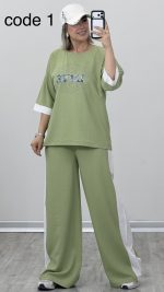 بلوز و شلوار LOVE کد 09725 A/14 - Image 3