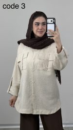 شومیز مدل سمیرا کد 09727 A/11 - Image 2