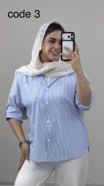 شومیز مدل افروز کد 09728 A-2 - Image 3