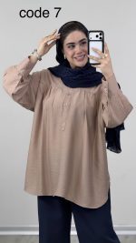 شومیز مدل مهدخت کد 09730 A/5 - Image 7