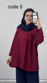 شومیز مدل مهدخت کد 09730 A/5 - Image 9