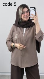 شومیز مدل DIORکد 09732 A-3