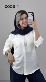 شومیز مدل DIORکد 09732 A-3 - Image 4