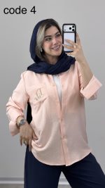 شومیز مدل DIORکد 09732 A-3 - Image 2