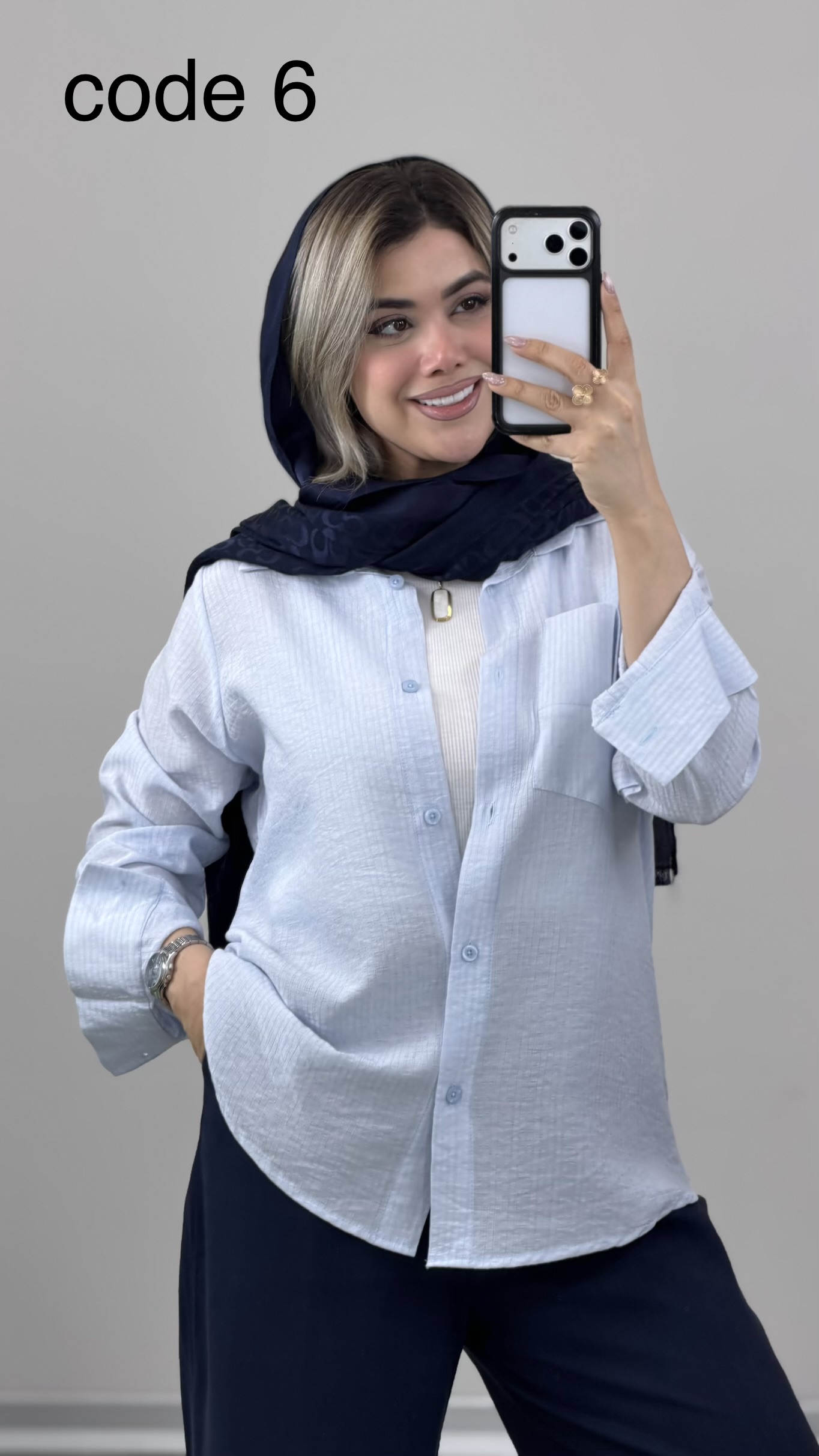 IMG_7226 شومیز مدل النور کد 09734 A-8 - Image 1