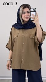شومیز مدل فرنیکا کد 09736 A-2 - Image 3