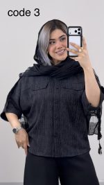 شومیز مدل مهشاد کد 09737 A/13 - Image 4