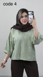 شومیز مدل مهگل کد 09738 A-6 - Image 6