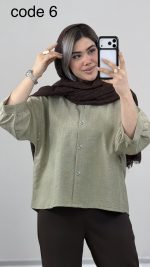 شومیز مدل مهگل کد 09738 A-6 - Image 7