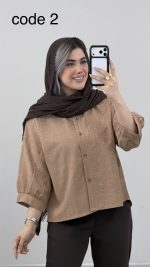 شومیز مدل مهگل کد 09738 A-6 - Image 4