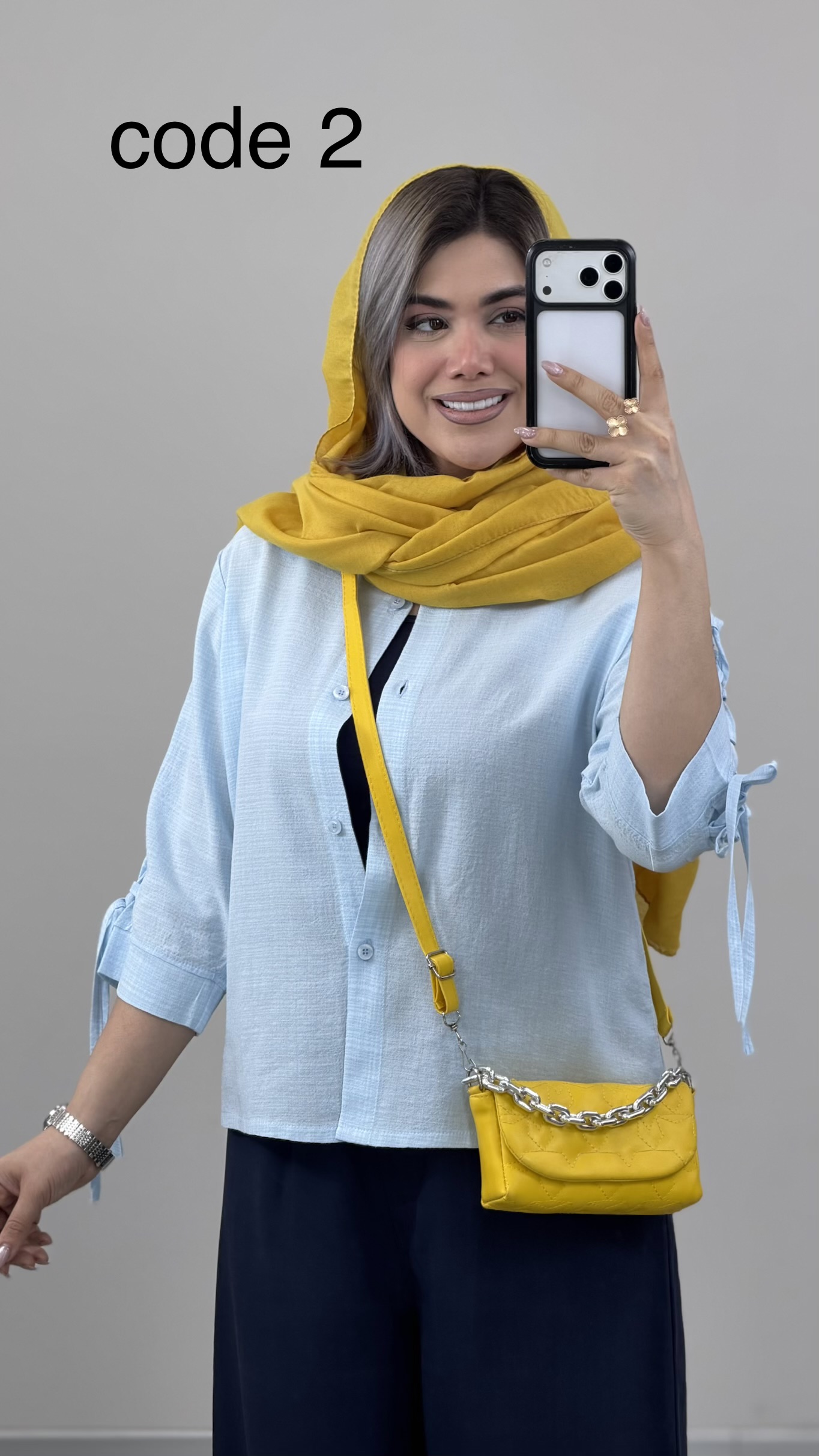 IMG_7345 شومیز مدل ناروین کد 09709 A-12 - Image 1
