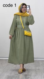 پیراهن مدل آتاناز کد 09742 A-14 - Image 9