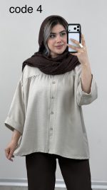 شومیز مدل میلانا کد 09739 A-9 - Image 8