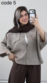 شومیز مدل ملانی کد 09740 A-11