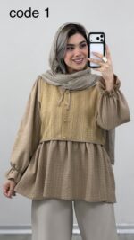 تونیک مدل مهدیس کد 09749 A-9 - Image 9