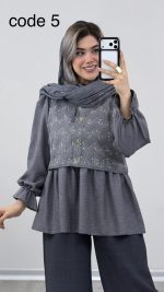تونیک مدل مهدیس کد 09749 A-9 - Image 8