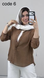 شومیز مدل توسکا کد 09750 A-11 - Image 4