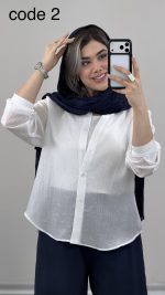 شومیز مدل توسکا کد 09750 A-11 - Image 3