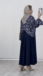 کت و سارافون مزونی مدل گلسان کد 09753 A-13 - Image 4