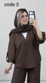 شومیز مدل میران کد 09434 A/2 - Image 9
