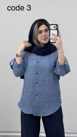 شومیز مدل ماهناز کد 09757 A-7 - Image 5