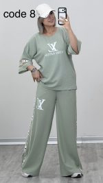 تیشرت و شلوار LV کد 09759 A-13 - Image 10