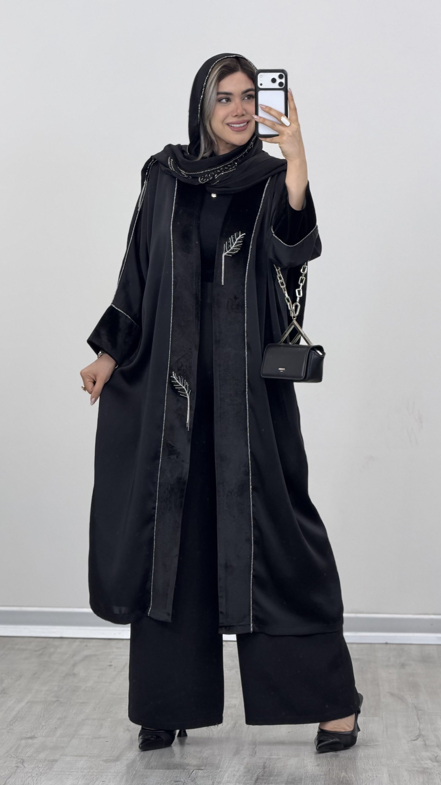 IMG_7647 عبا مزونی مدل راحیل کد 09744 A-10 - Image 1