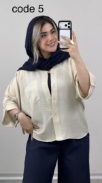 شومیز مدل ژیوا کد 09763 A-20 - Image 4