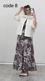 نیم تنه + دامن + رویه کد 09762 A-9 - Image 4