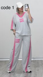 تیشرت و شلوار MIU MIU کد 09761 A-17 - Image 2