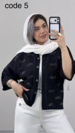 شومیز لینن miu miu کد 09764 A-7 - Image 8
