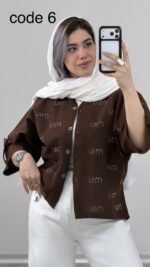 شومیز لینن miu miu کد 09764 A-7 - Image 2