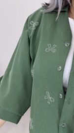 شومیز لینن پاپیون کد 09765 A-4 - Image 4